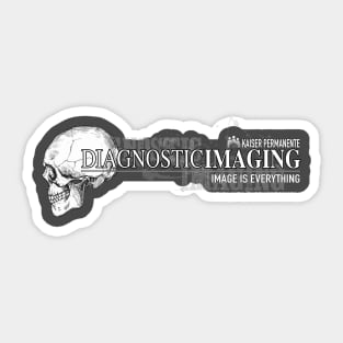 2017 Diagnostic Imaging - Skull Series 1 Sticker